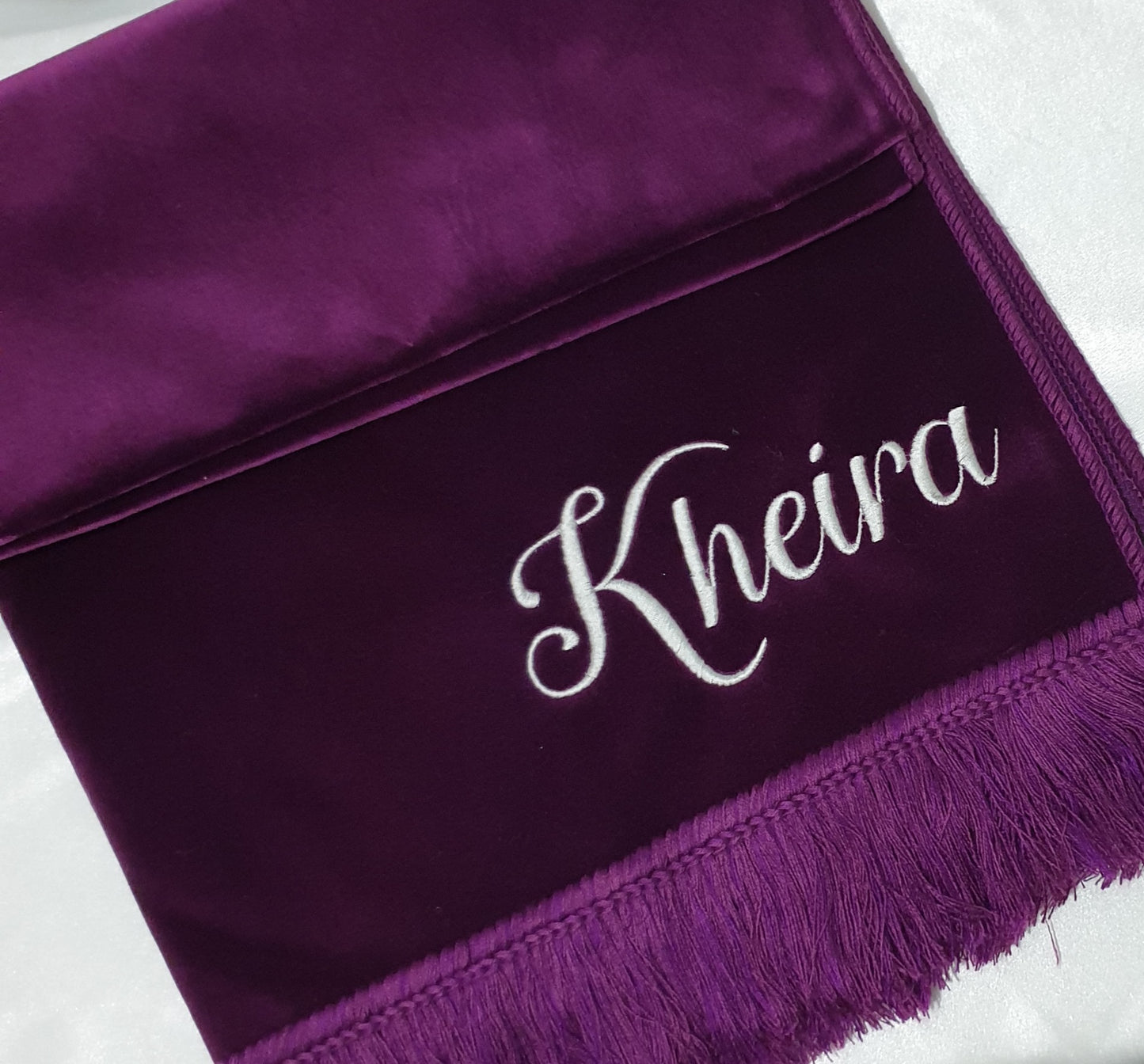 Tapis de prière personnalisé