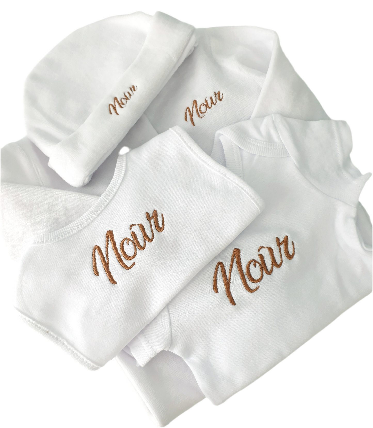 Tenue de naissance bébé personnalisée