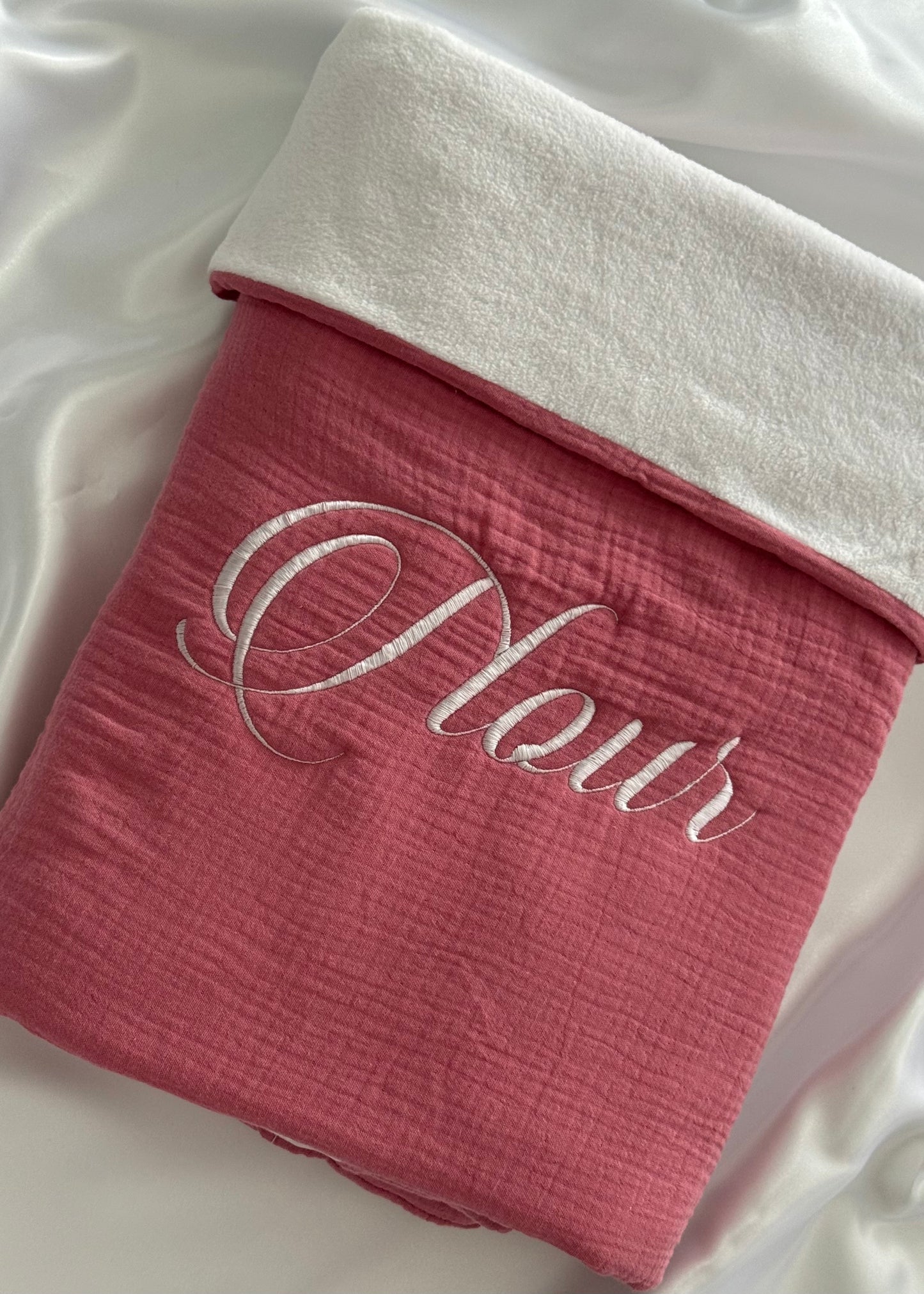 Couverture en gaze de coton personnalisée