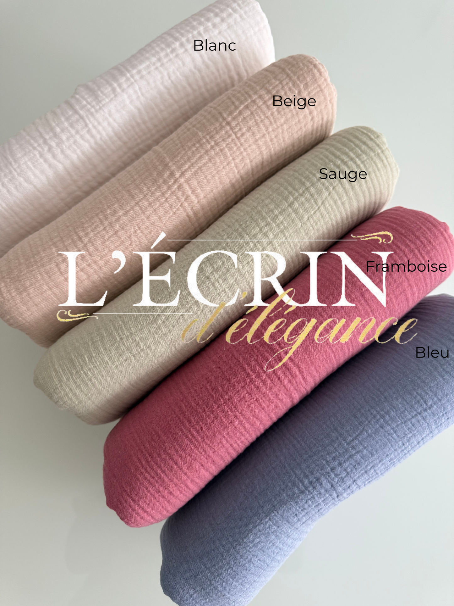 Couverture en gaze de coton