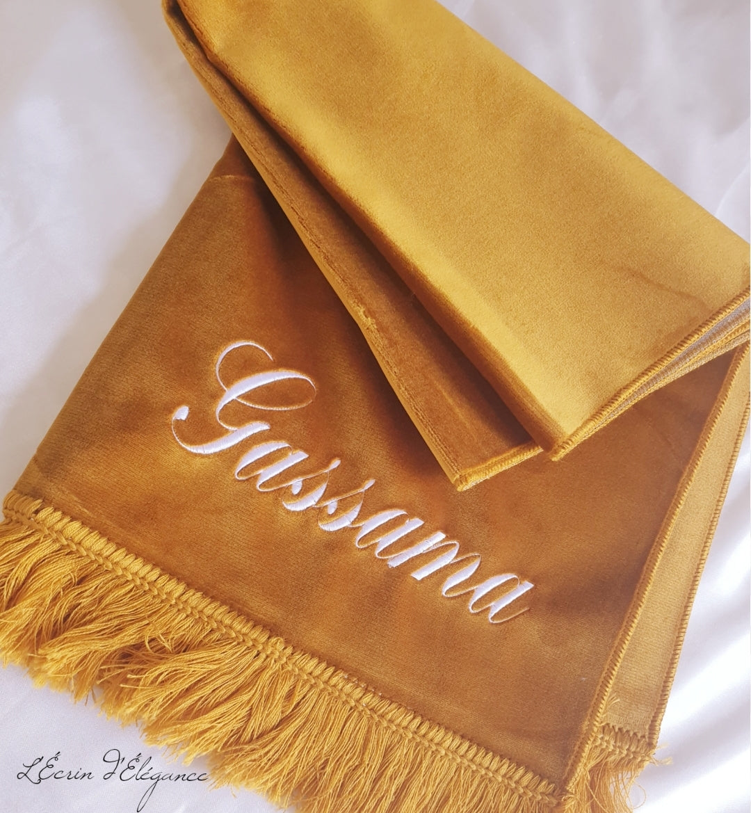 Tapis de prière personnalisé