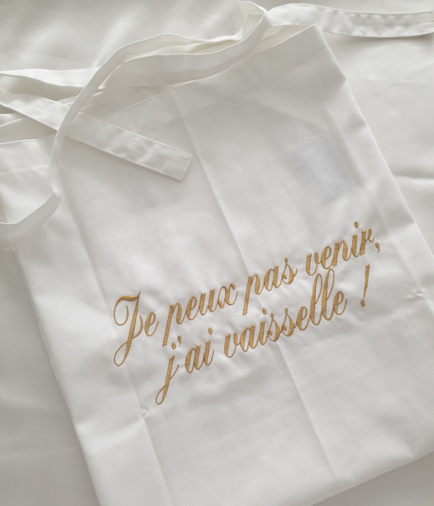 Tablier de cuisine personnalisé