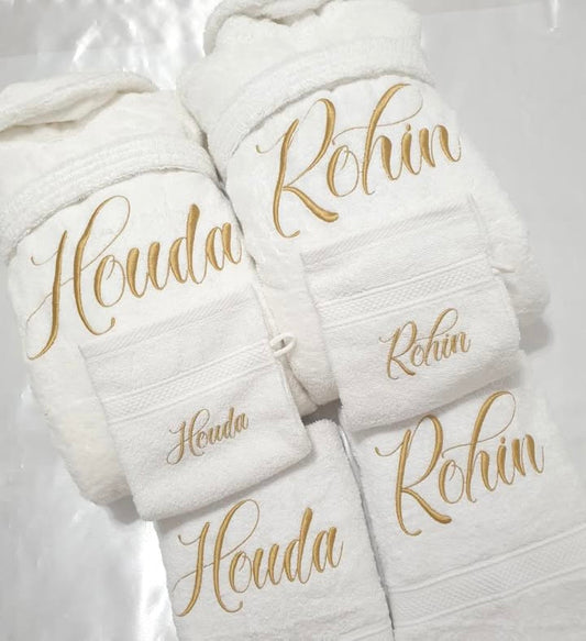 Coffret bain couple personnalisé 